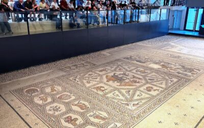 Otthonra talált Izraelben a negyedszázada feltárt ókori mozaik