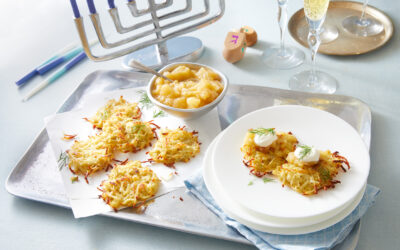 Bár a fánk dominál, de egyenek latkeszt is Hanukakor!