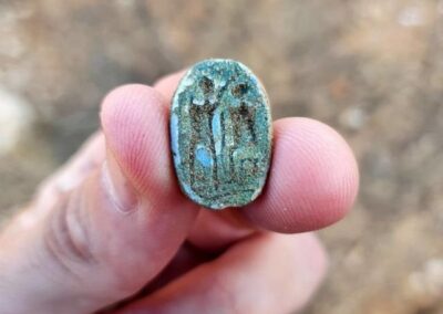 Több mint 3000 éves skarabeusz pecsétnyomót találtak Izraelben
