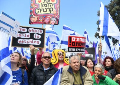 Tömegtüntetést tartottak Jeruzsálemben a jogrend átalakításának támogatói