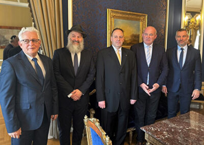 Közösen gratuláltak a zsidó felekezetek vezetői a Scheiber Sándor-díj idei nyertesének