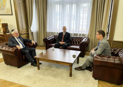 Gulyás Gergely Miniszterelnökséget vezető miniszterrel egyeztettek a hitközség vezetői
