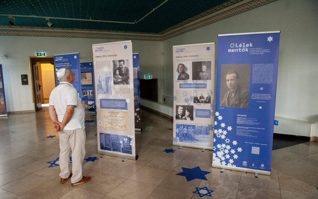 Megnyílt a “Lélekmentők – Komoly Ottó és a magyar cionista mozgalom embermentő tevékenysége” című  kiállítás