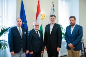 Budapest főpolgármesterével tárgyalt dr.Grósz Andor és Mester Tamás