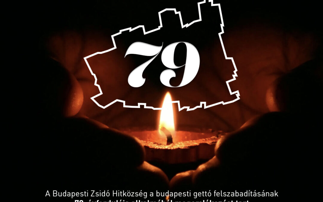 79 éve szabadult fel a budapesti gettó: Emlékezzünk közösen a Dohány utcai zsinagógában