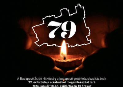 79 éve szabadult fel a budapesti gettó: Emlékezzünk közösen a Dohány utcai zsinagógában