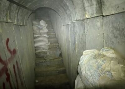 Az IDF feltárt egy nagyon hosszú alagutat Gázában