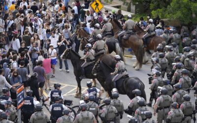 Többeket őrizetbe vettek a rendőrök Texasban az Izrael-ellenes egyetemi tüntetés felszámolásakor