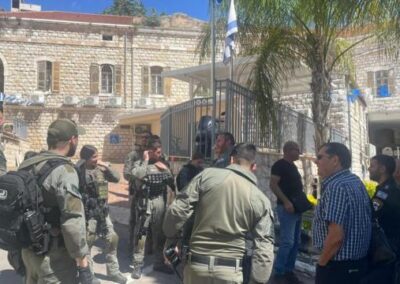 Az izraeli rendőrség átkutatta az al-Dzsazíra názáreti irodáját