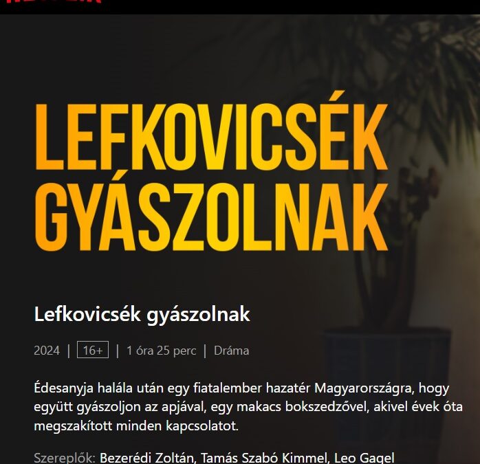 Már a Netflixen is megnézhető a Lefkovicsék gyászolnak