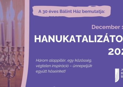 Már lehet jelölni az idei Hanukatalizátor-díjra