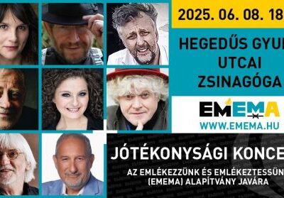 Jótékonysági koncert lesz a Hegedűs Gyula utcai zsinagógában