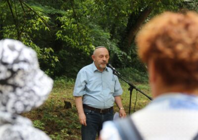 Mártírmegemlékezést tartottak a felújított rákosszentmihályi zsidó temetőben