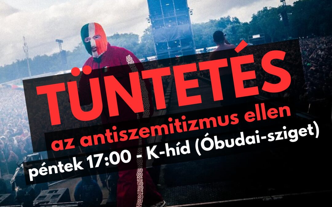 Tüntetés lesz a Kneecap zenekar fellépése ellen ma Budapesten