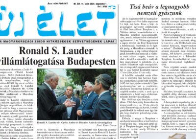 Megjelent az Új Élet legfrissebb száma