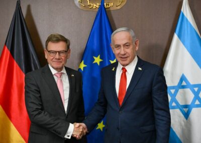 Benjámin Netanjahu találkozott a német külügyminiszterrel