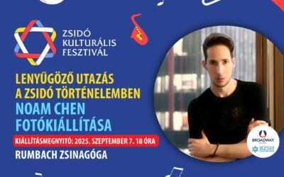 Noam Chen fotókiállítása a Zsidó Kulturális Fesztiválon