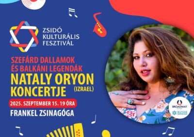 Szefárd dallamok és balkáni legendák a Zsidó Kulturális Fesztiválon