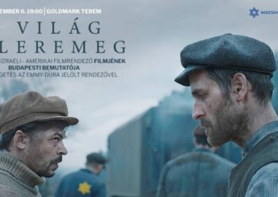 A világ beleremeg – Lior Geller filmjének budapesti bemutatója