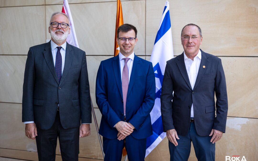 Az antiszemitizmus elleni együttműködésről és az EU, Izrael és Magyarország közötti kapcsolatokról tárgyalt Bóka János