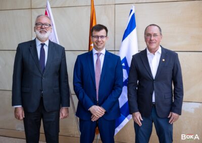 Az antiszemitizmus elleni együttműködésről és az EU, Izrael és Magyarország közötti kapcsolatokról tárgyalt Bóka János