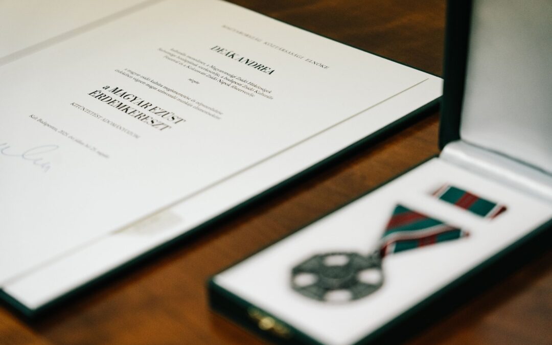 Állami kitüntetést vehetett át a Zsidó Kulturális Fesztivál főszervezője