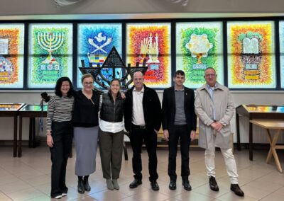 Izraeli vezetők látogattak el a Scheiber Sándor Iskolába