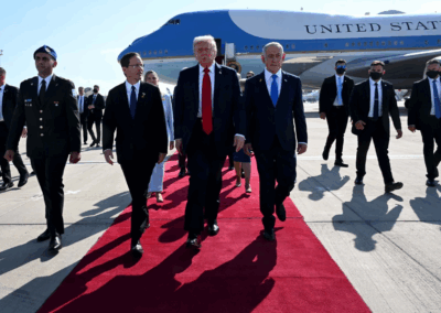 Donald Trump megérkezett Izraelbe