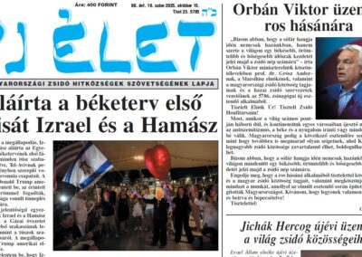 Megjelent az Új Élet legfrissebb száma