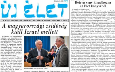 Megjelent az Új Élet legfrissebb száma