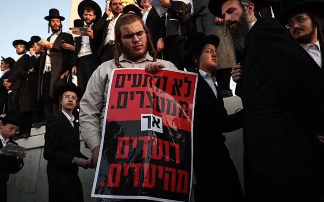 Ultraortodoxok tüntetettek Jeruzsálemben hadkötelezettségük ellen