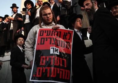 Ultraortodoxok tüntetettek Jeruzsálemben hadkötelezettségük ellen