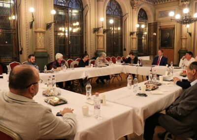 Körzeti elnökök találkozója a Síp utcában