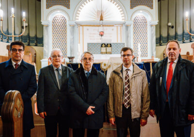 A BZSH újpesti zsinagógájába látogatott az uniós ügyekért felelős miniszter