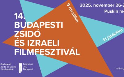 Ma kezdődik a 14. Budapesti Zsidó és Izraeli Filmfesztivál