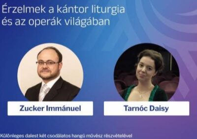 Koncert a Nagy Fuvaros zsinagógában: Érzelmek a zsidó liturgia és az operák világában