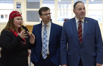 A Scheiberben tett látogatást az antiszemitizmus elleni küzdelemért felelős miniszterelnöki megbízott