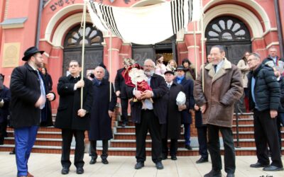 Tórát adományozott a BZSH Hunyadi téri körzete a zalaegerszegi hitközségnek