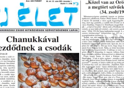 Megjelent az Új Élet legfrissebb száma