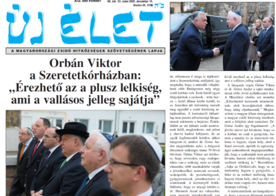 Megjelent az Új Élet legfrissebb száma