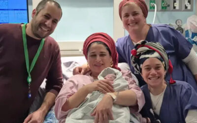 Jeruzsálemben született a 2026-os év első izraeli babája