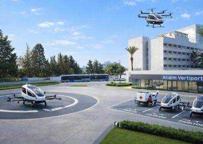 Tel-Aviv megépíti első vertiportját, utat nyitva a légi taxik számára