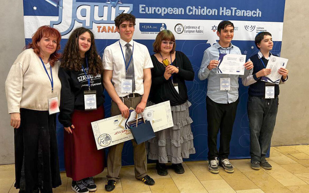 A Scheiber diákjai szép eredménnyel zártak a Chidon HaTanach európai versenyén