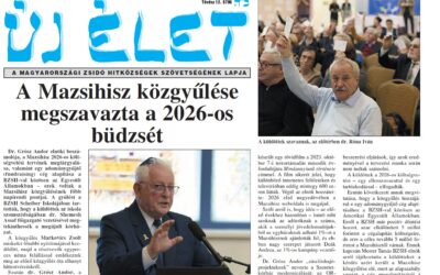 Megjelent az Új Élet legfrissebb száma