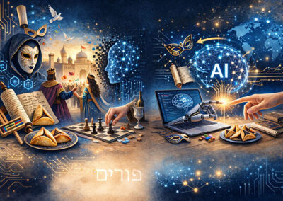 Purim és a mesterséges intelligencia: ősi történet, modern kérdések