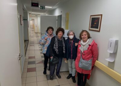 Ismét gyümölcsökkel kedveskedett a betegeknek a Frankel körzet