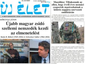 Megjelent az Új Élet legfrissebb száma