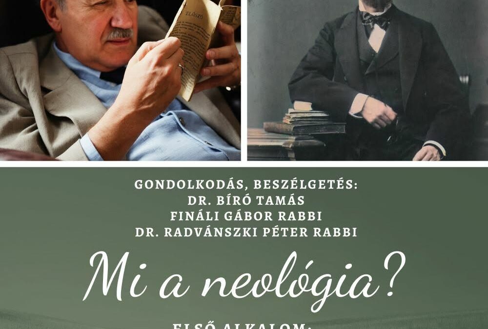 Mi a neológia? – aktruális témájú beszélgetésre kerül sor a Hunyadi téri zsinagógában