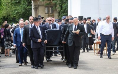 Végső búcsút vettünk Kardos Péter főrabbitól