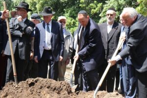 Kardos Péter főrabbi temetése